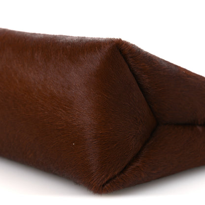 Khaite Ponyhair Lina Crossbody Bag Brown 9 of 9