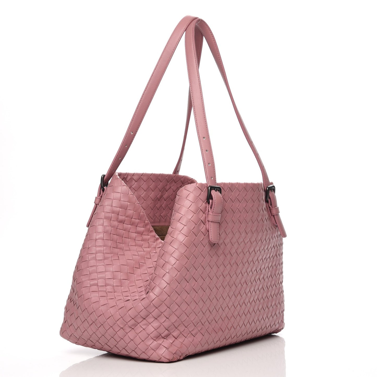 Nappa Intrecciato Medium Seamless Tote Glicine
