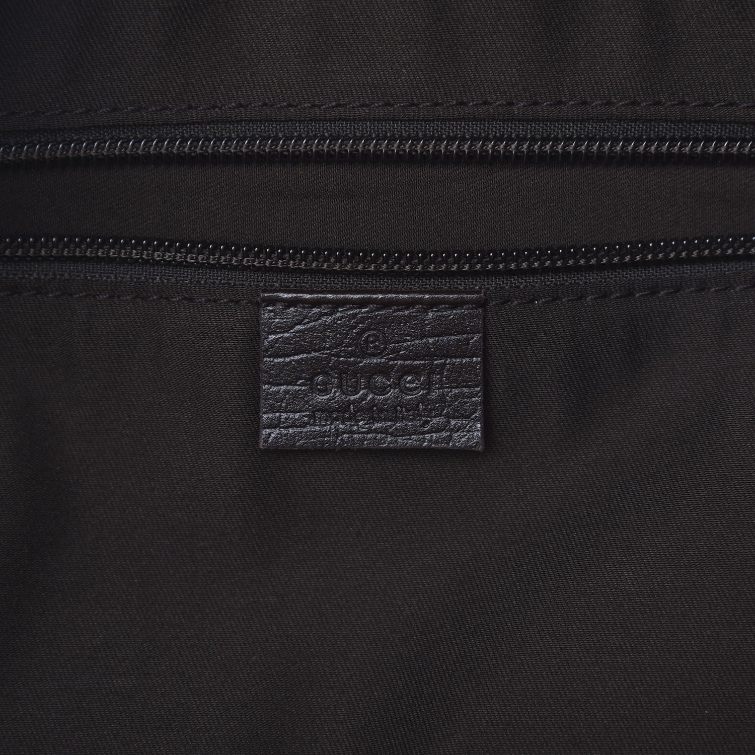 Gucci GG Supreme Monogram Web Medium Carry On Duffle Beige Dark Brown 6 of 10