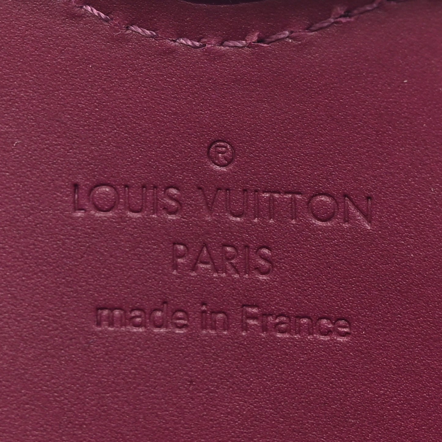 Vernis Heart Coin Purse Violet