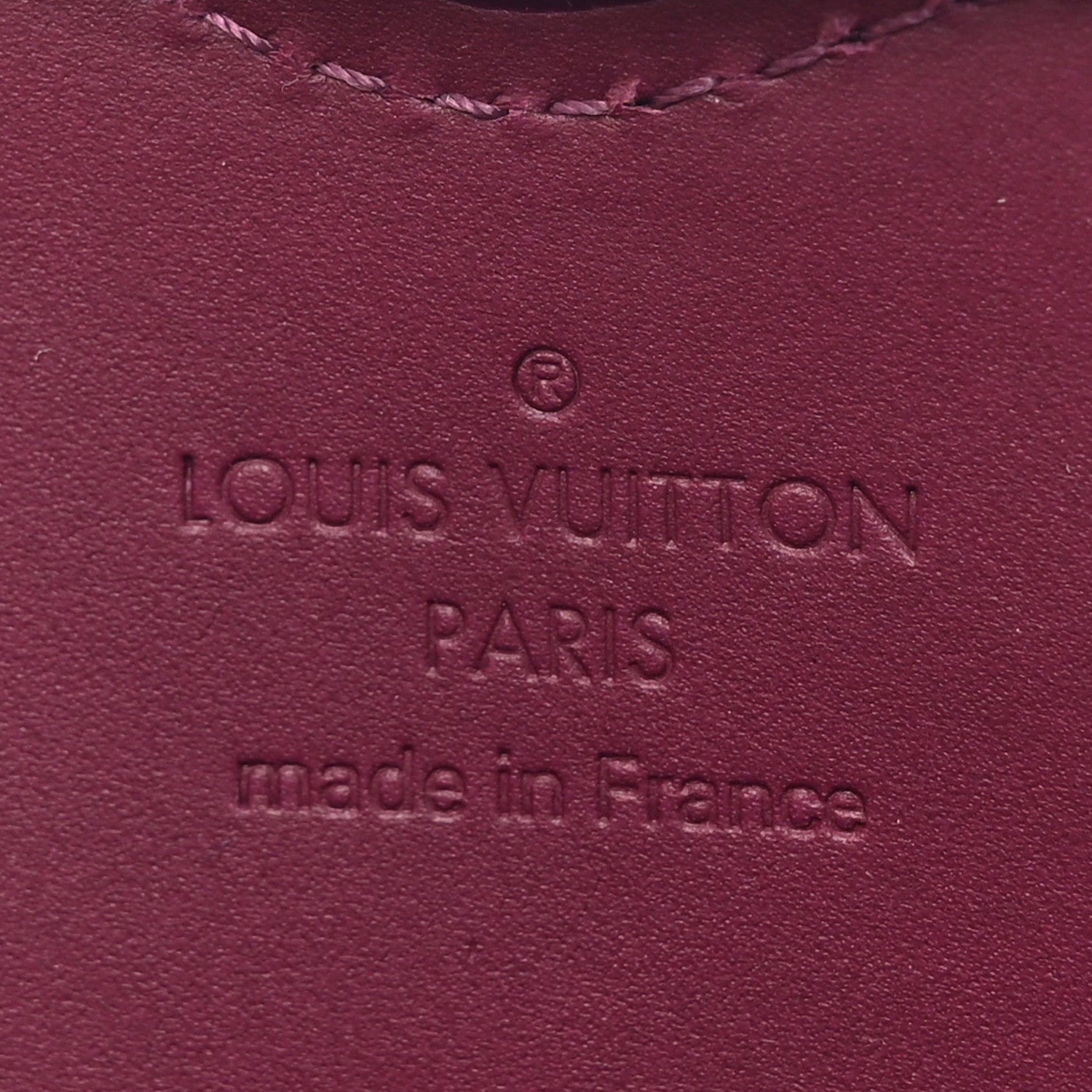Louis Vuitton Vernis Heart Coin Purse Violet 6 of 8