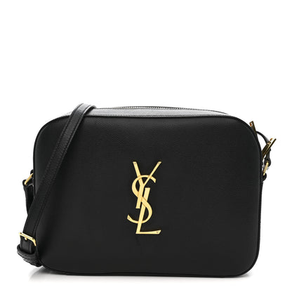 Saint Laurent Grain De Poudre Medium Classic Monogram Camera Bag Black 1 of 13