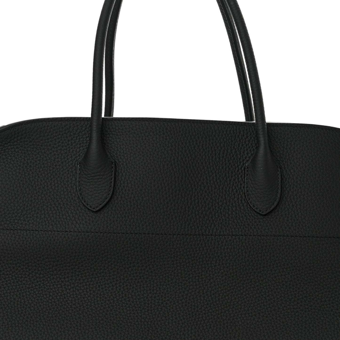 Grained Calfskin EW Margaux Black