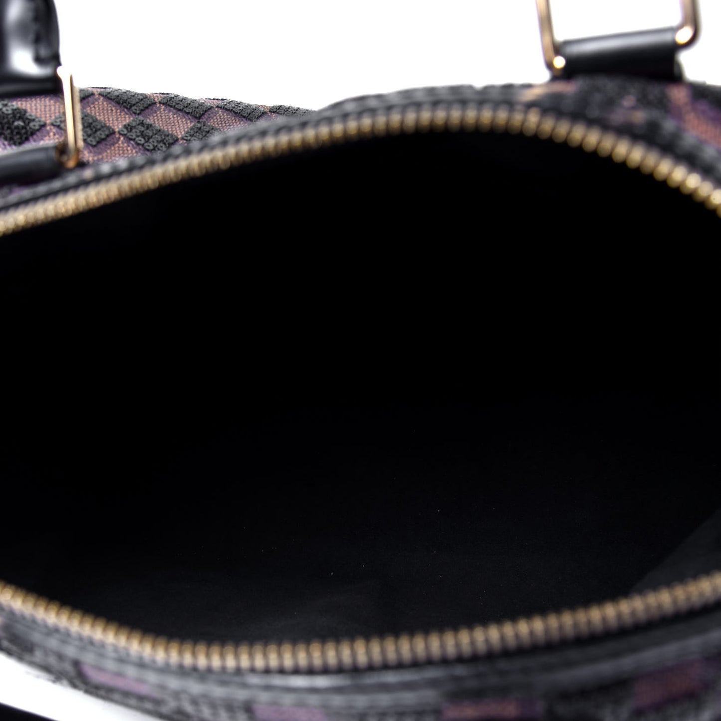 Damier Paillettes Speedy 30 Black