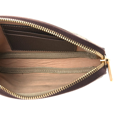 Gucci GG Supreme Monogram Ophidia Phone Case Wristlet Brown 5 of 9