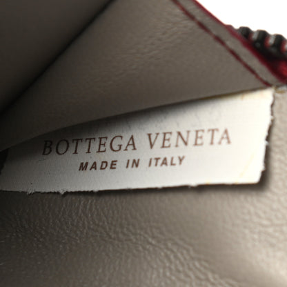 Bottega Veneta Nappa Intrecciato Zip Around Coin Purse Red 7 of 8