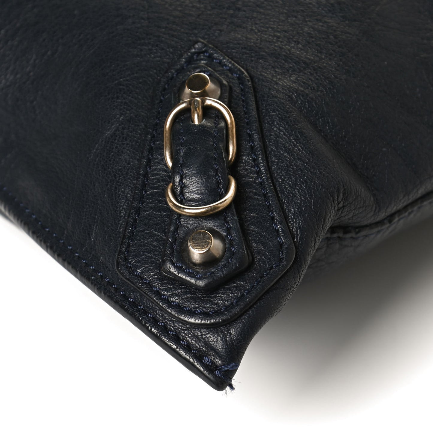 Calfskin Milkyway Ligne Papier Messenger Bleu Roi