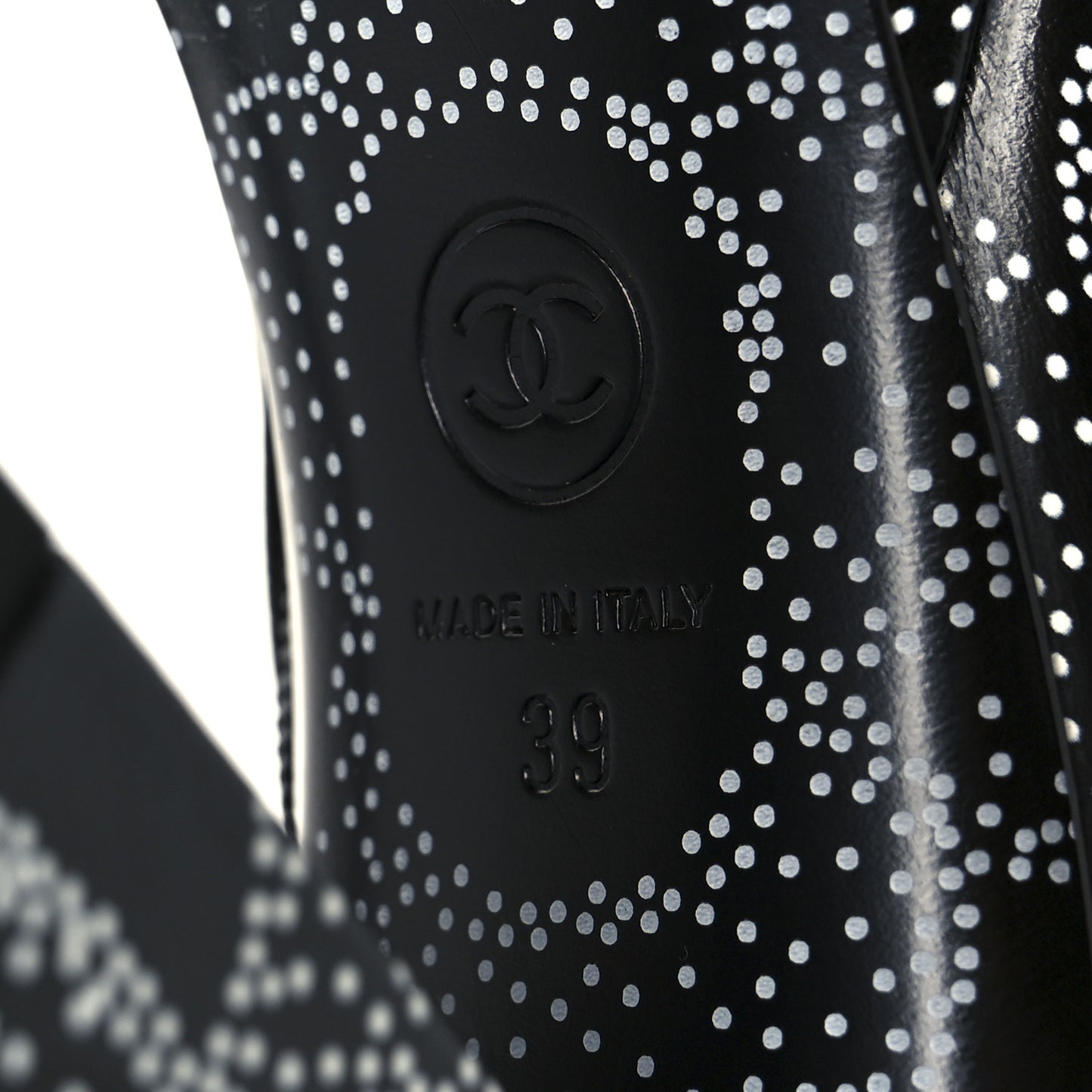 Calfskin Camellia Printed Ankle Boots 39 Black White