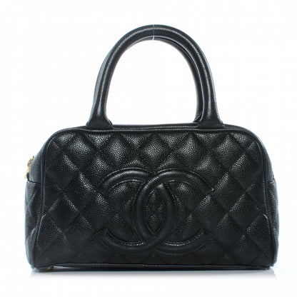 Chanel Caviar Small Bowler Black 1 of 7
