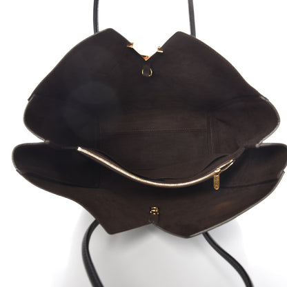 Louis Vuitton Calfskin Monogram Kimono Tote Black 5 of 8