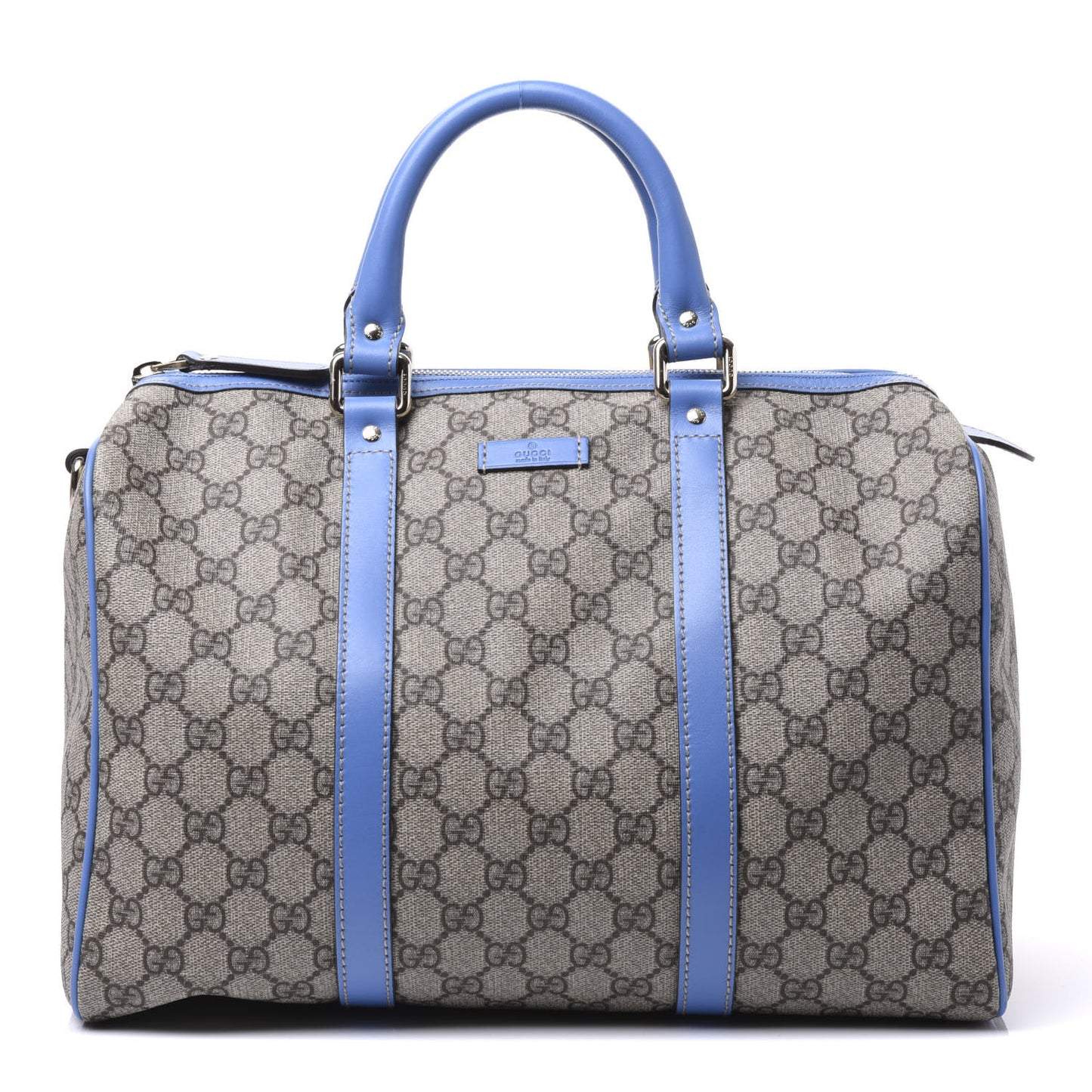 GG Plus Monogram Medium Joy Boston Light Blue