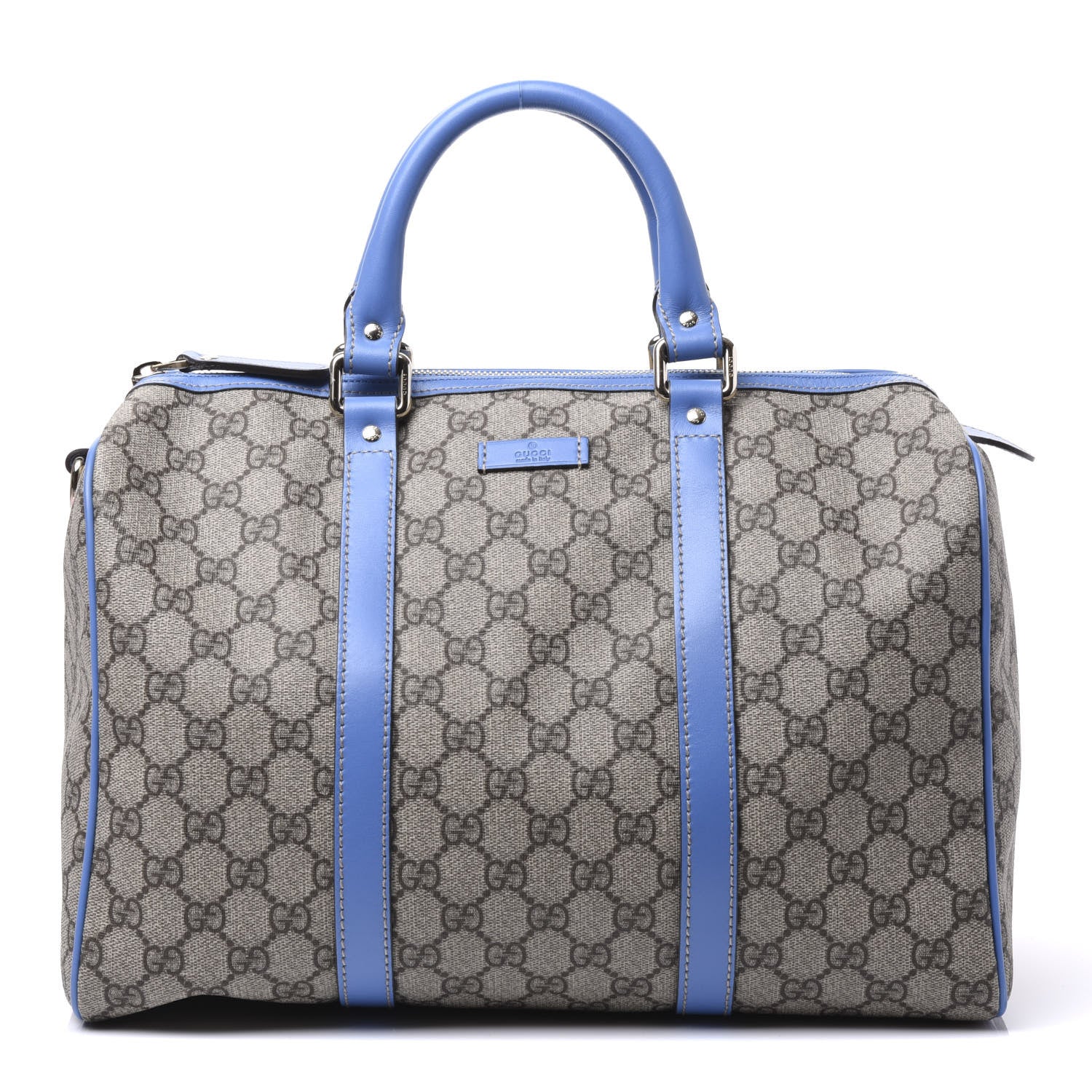 Gucci GG Plus Monogram Medium Joy Boston Light Blue 1 of 11
