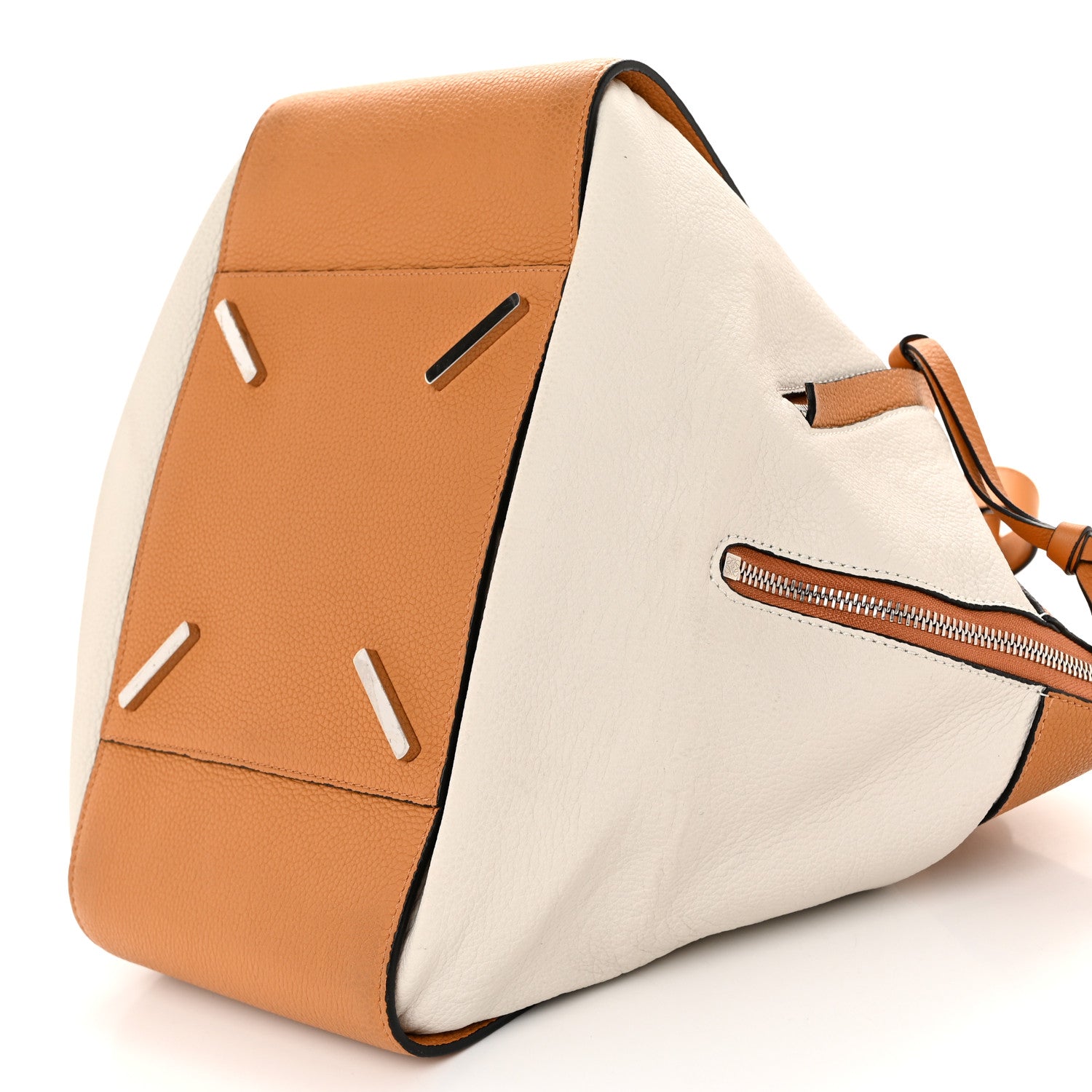 Loewe Calfskin Medium Hammock Shoulder Bag Tan White 10 of 10