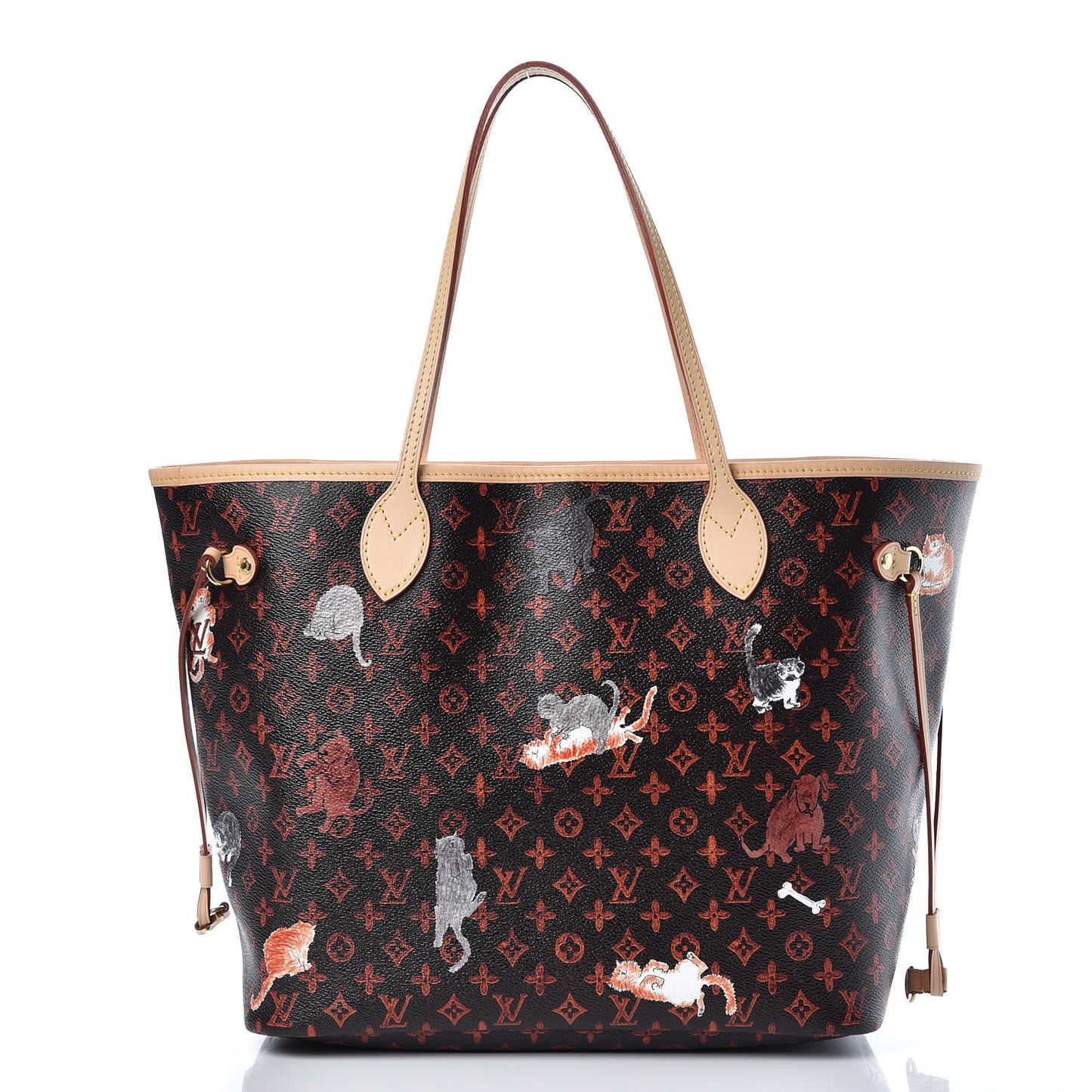 Catogram Neverfull MM Marron