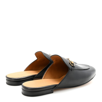 Gucci Calfskin Womens Princetown Slippers 40.5 Black 5 of 10