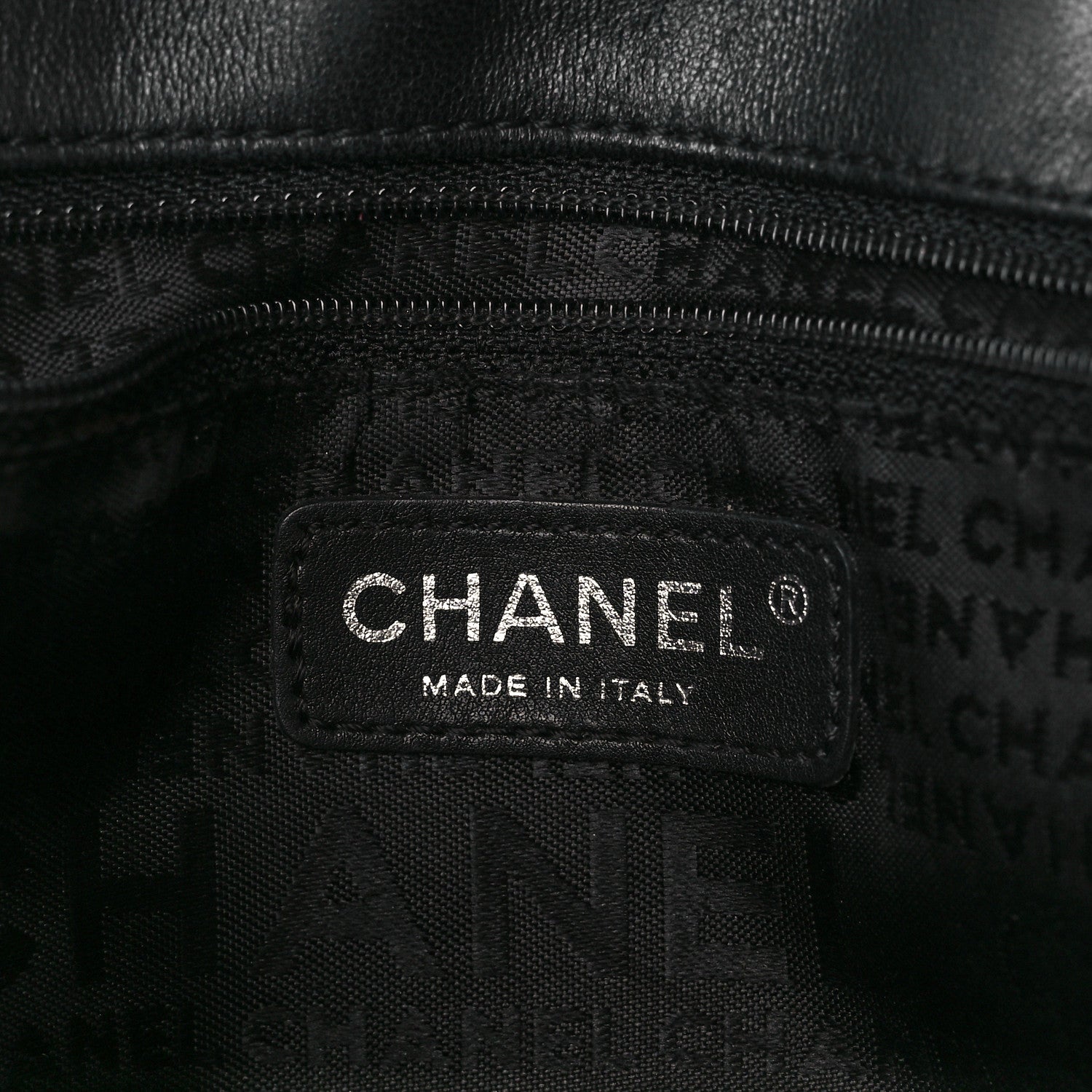Chanel Glazed Crackled Calfskin Mademoiselle Flap Black 6 of 10