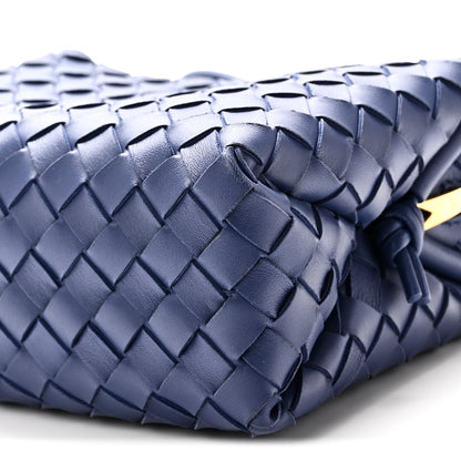 Bottega Veneta Nappa Intrecciato Small Loop Camera Bag Deep Pacific 9 of 9