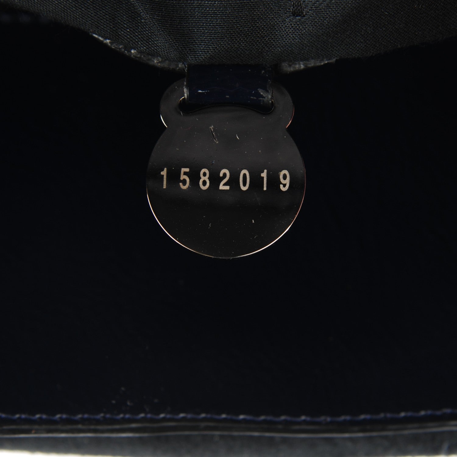 Mulberry Spongy Patent Holiday Bayswater Nightshade Blue 7 of 8