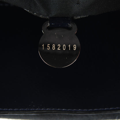 Mulberry Spongy Patent Holiday Bayswater Nightshade Blue 7 of 8