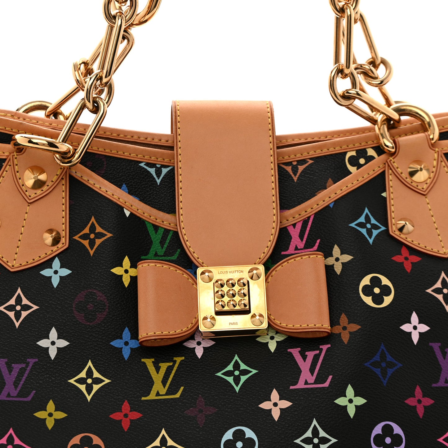 Monogram Multicolor Annie GM Black