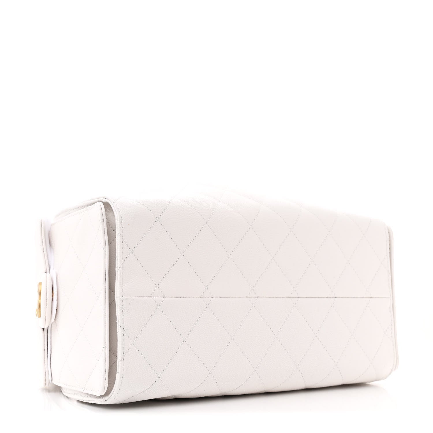 Chanel Caviar Quilted Small Chanel 25 Handbag White 4 of 11