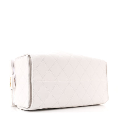Chanel Caviar Quilted Small Chanel 25 Handbag White 4 of 11