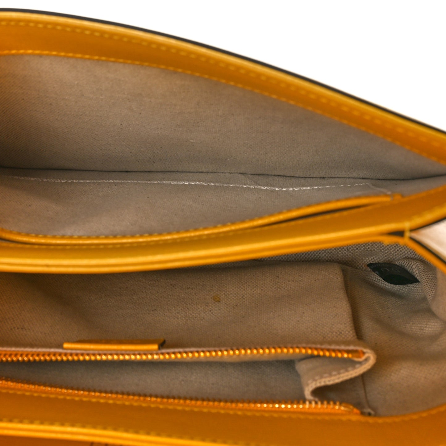 Azalea Calfskin GG Monogram Bi-Color Debossed Horsebit 1955 Shoulder Bag Dusty Azure Stone Topaz Deep Orange