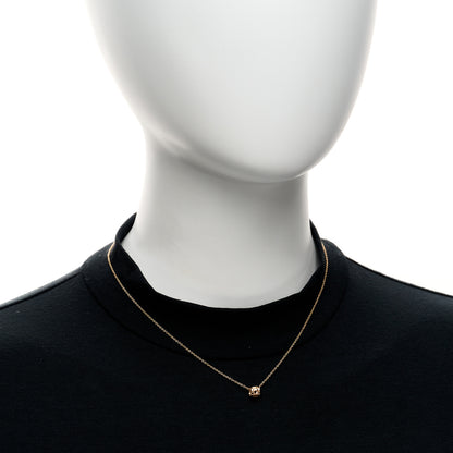 Tiffany 18K Rose Gold Atlas Open Pendant Necklace 2 of 5