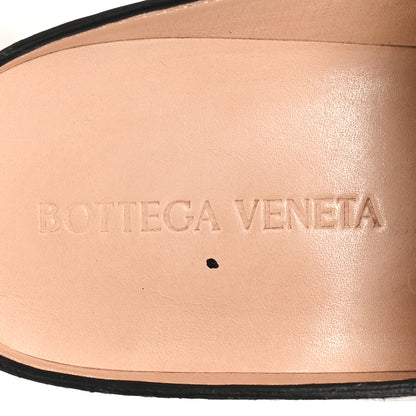 Bottega Veneta Calfskin Alligator Embossed Mules 39 Black 8 of 9