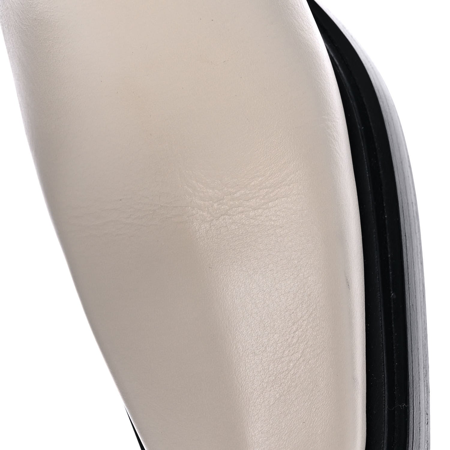 Bottega Veneta Calfskin Lean Mid-Calf Boots 35.5 Wax 9 of 12