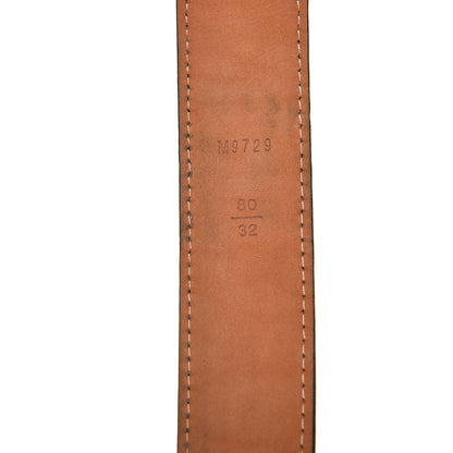 Louis Vuitton Damier Ebene Tresor Belt 80 32 3 of 8
