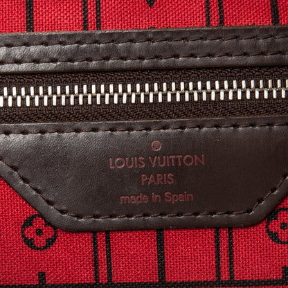 Louis Vuitton Damier Ebene Neverfull MM 6 of 9