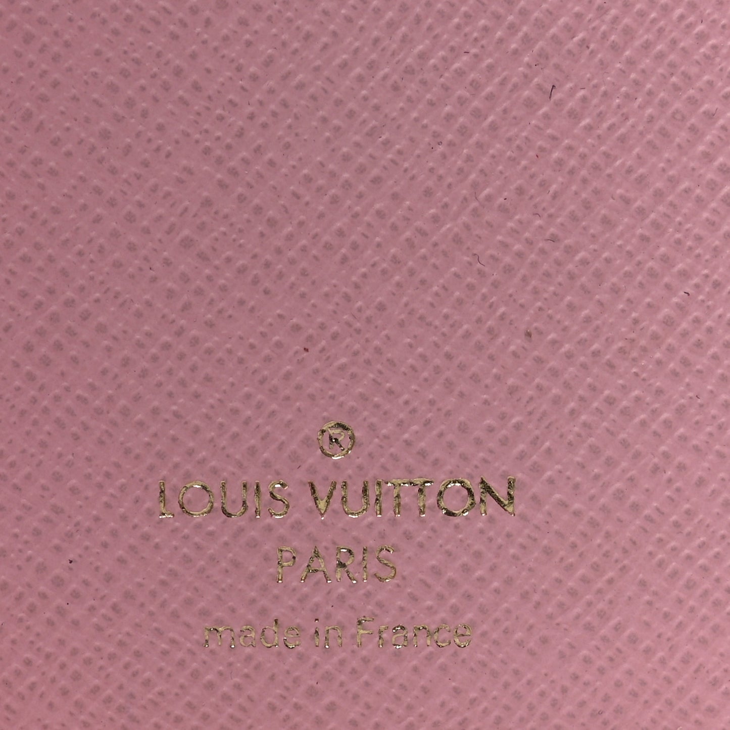 Giant Damier Victorine Wallet Peach Pink