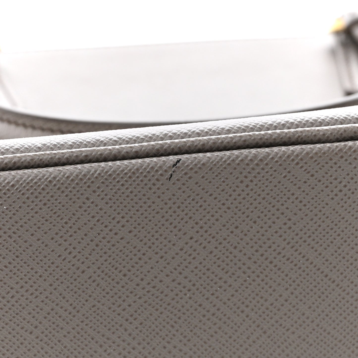 Saffiano Galleria Front Pocket Tote Argilla