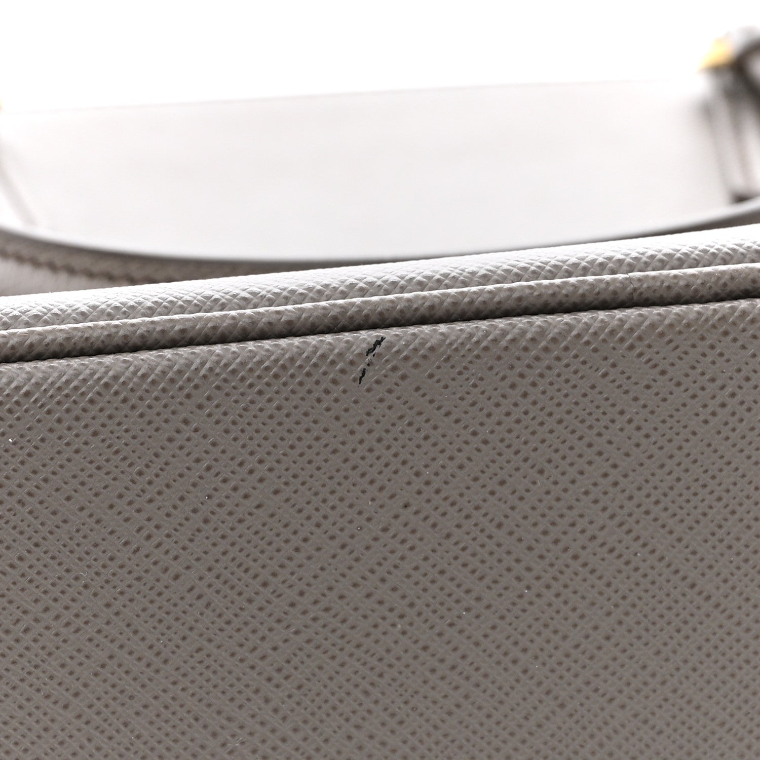 Prada Saffiano Galleria Front Pocket Tote Argilla 15 of 15