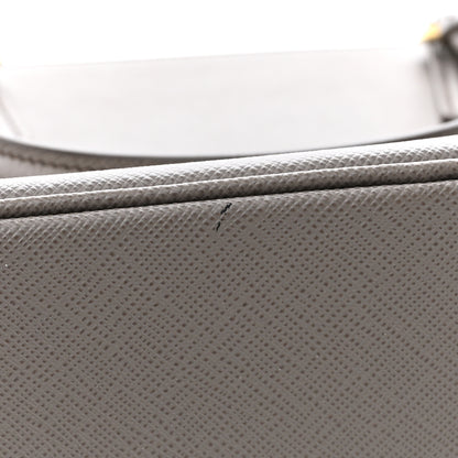 Prada Saffiano Galleria Front Pocket Tote Argilla 15 of 15