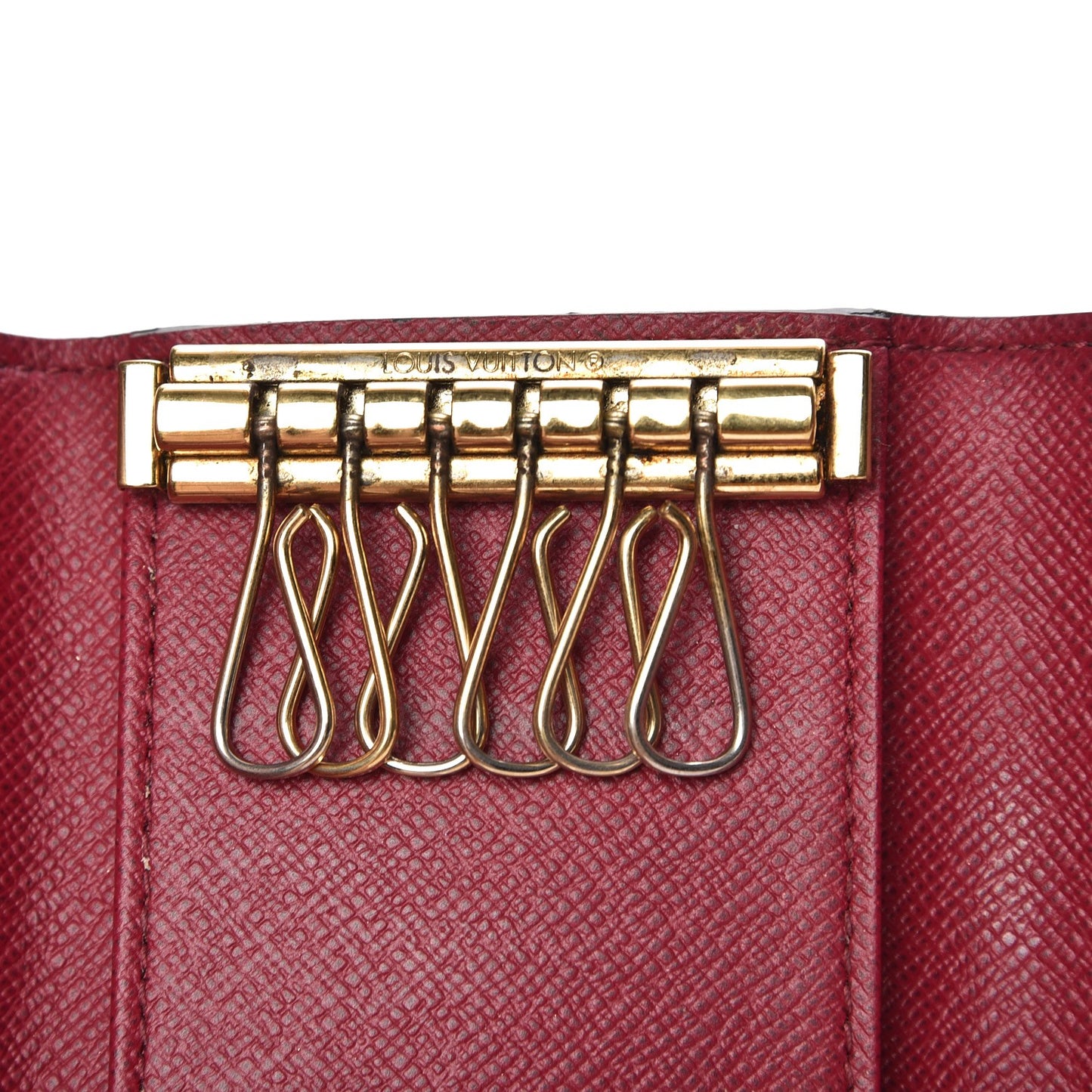 Monogram 6 Key Multicles Holder Fuchsia