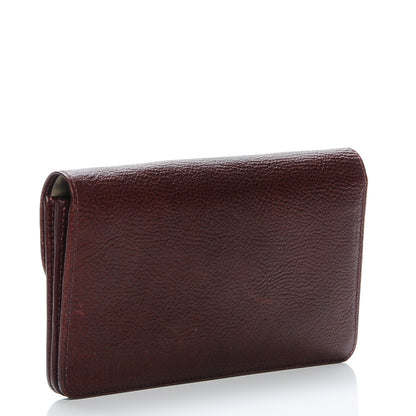 Mulberry Grainy Leather Bayswater Wallet Oxblood 3 of 7