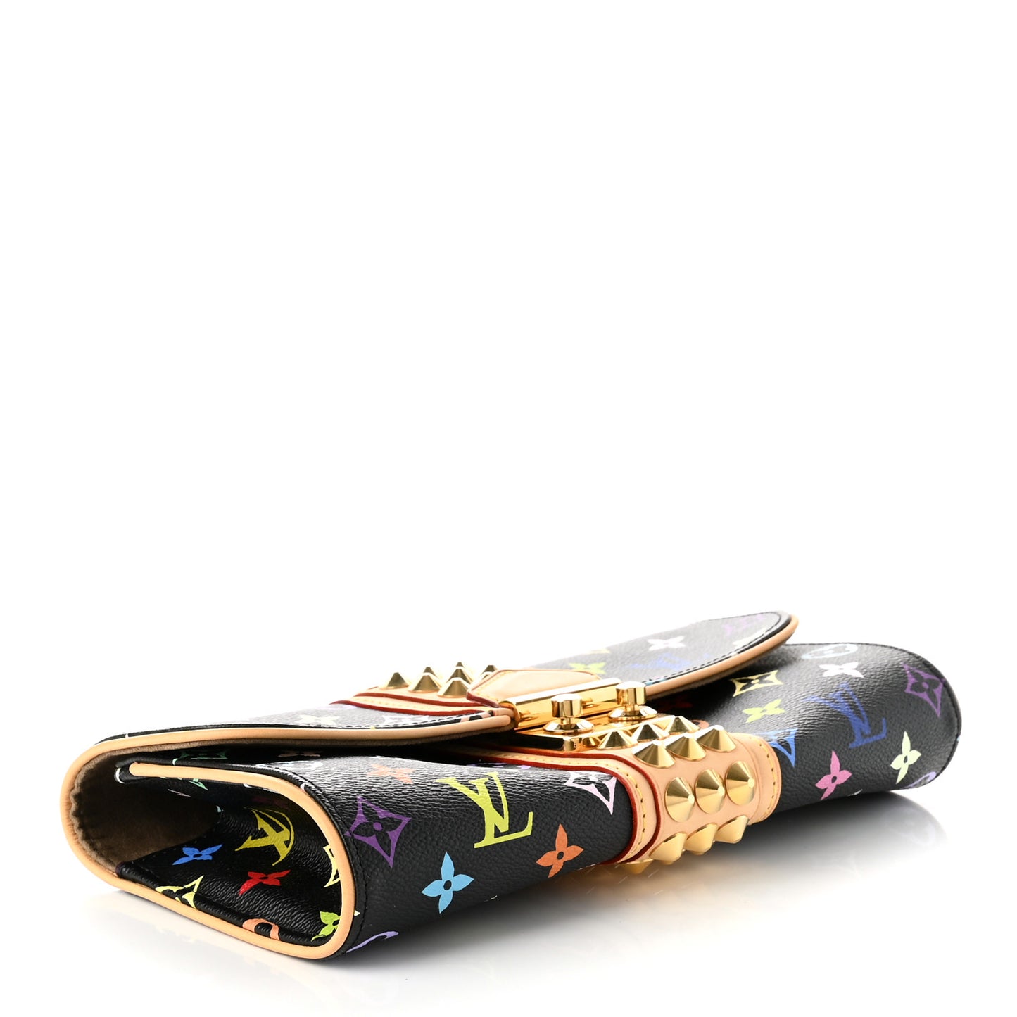 Monogram Multicolor Courtney Clutch Black