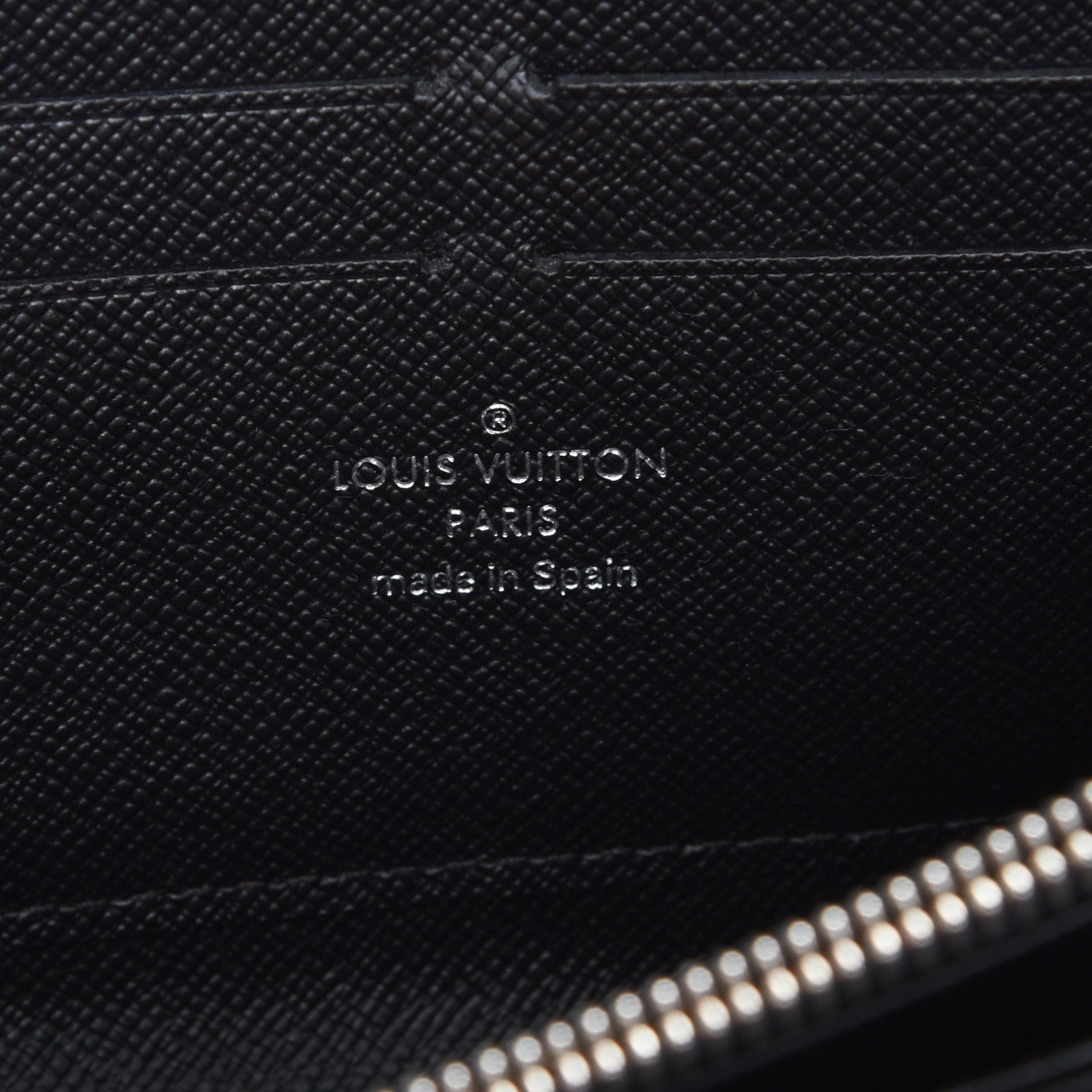 Louis Vuitton Epi Zippy Wallet Black 6 of 8
