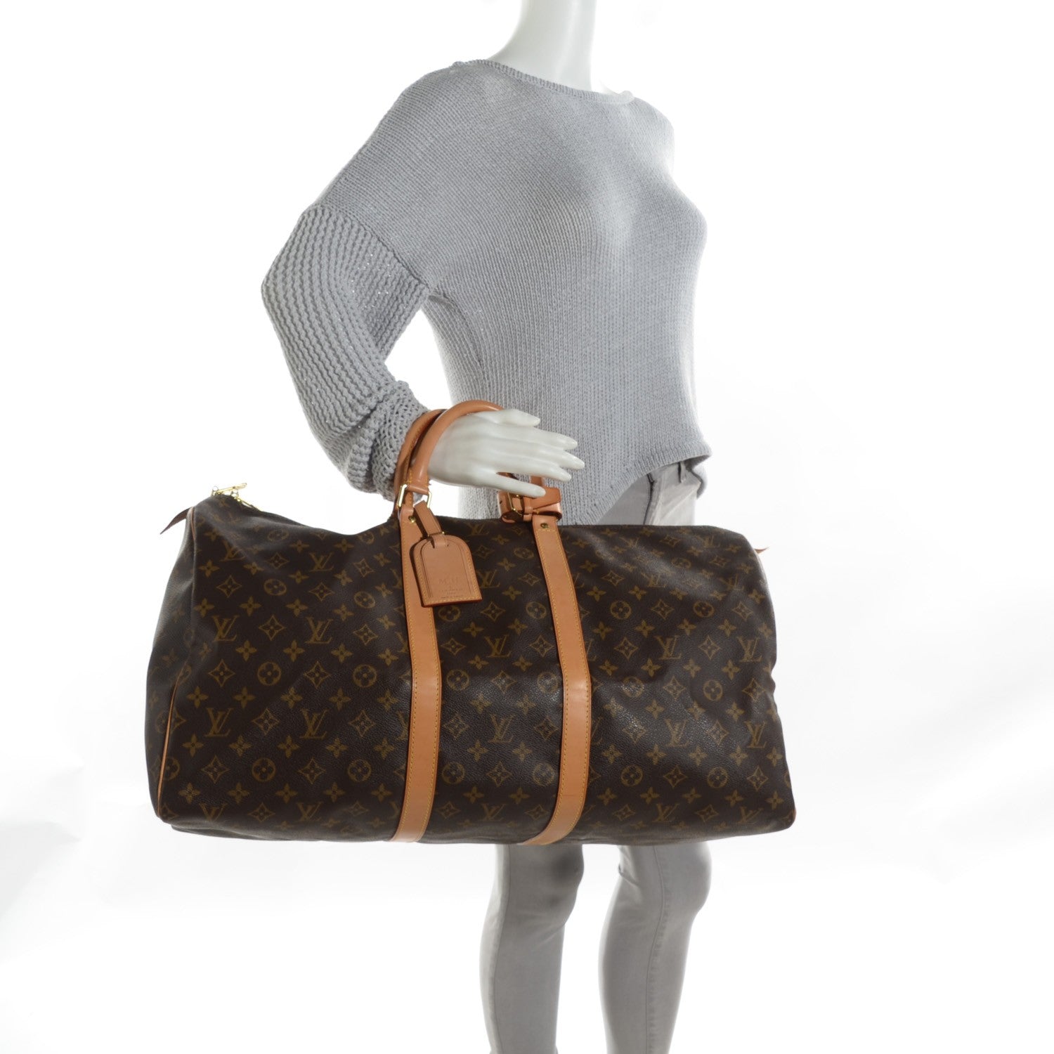 Louis Vuitton Monogram Keepall 55 2 of 7