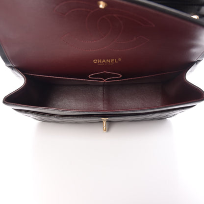 Chanel Lambskin Quilted Jumbo Double Flap Black 5 of 11
