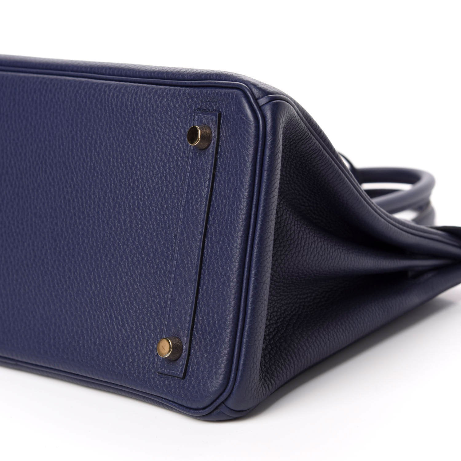 Hermes Togo Birkin 30 Bleu Encre 7 of 11
