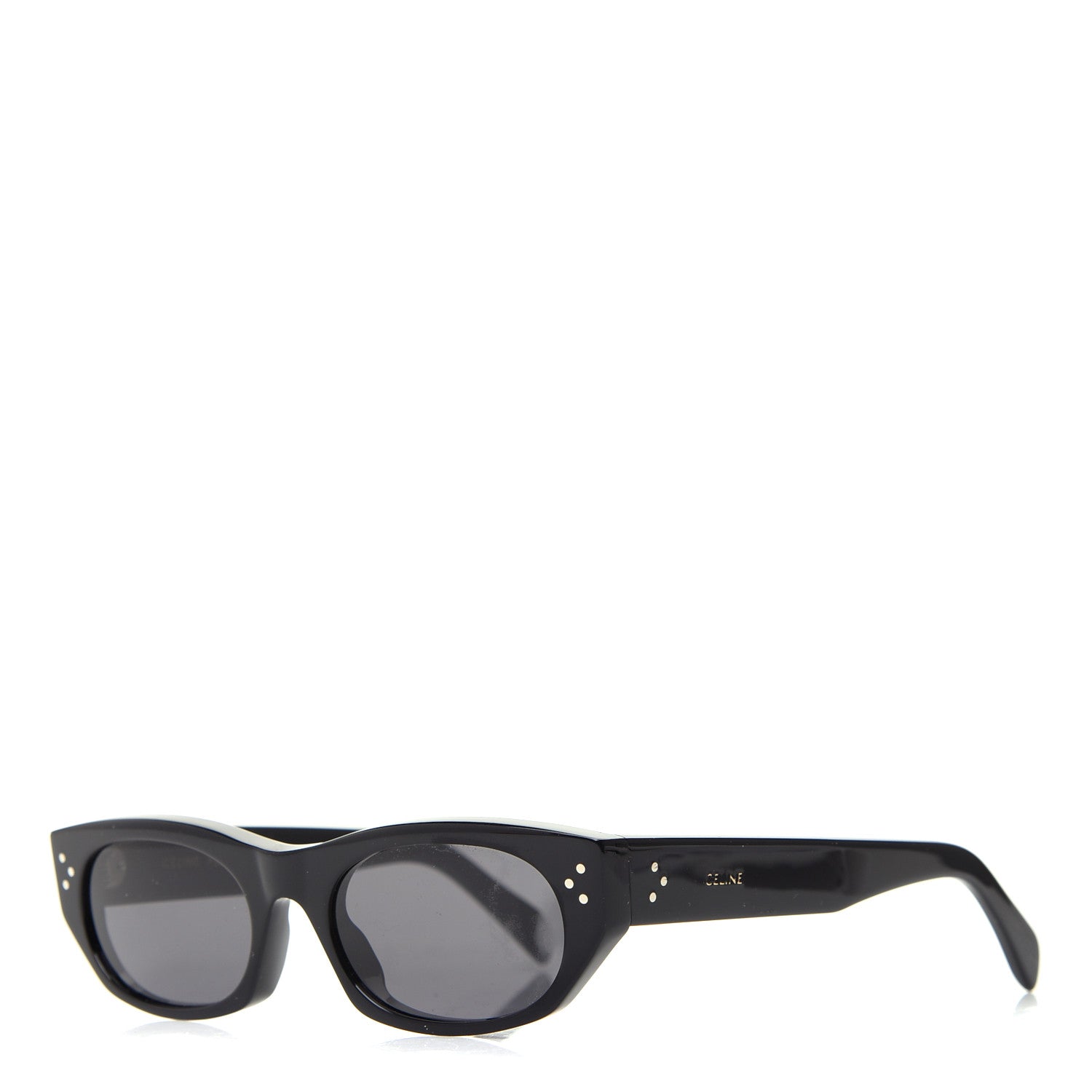 CELINE サングラス CL40133I Celine Acetate Sunglasses CL40133I Black 786602 – FASHIONPHILE