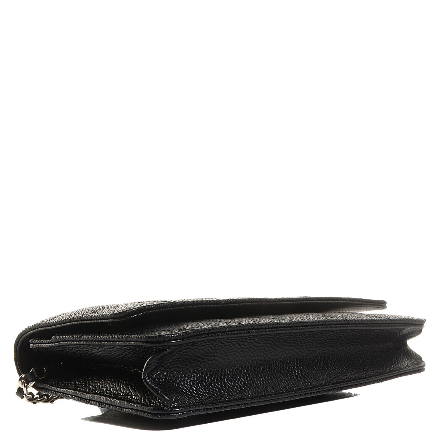 Chanel Caviar Quilted Wallet On Chain WOC Black 3 of 8
