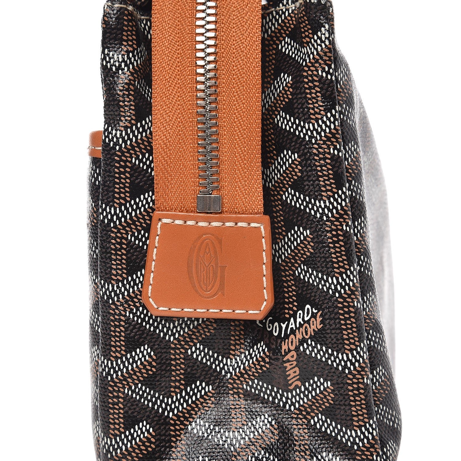Goyard Goyardine Miroir Toiletry Bag GM Black Gold 8 of 8