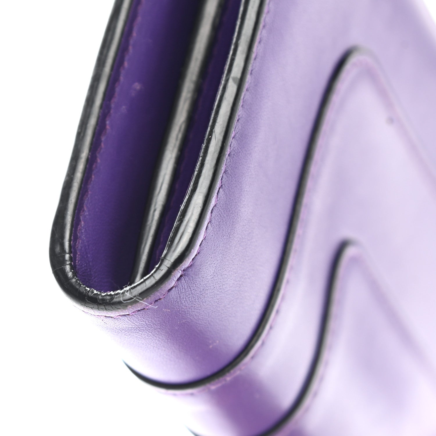 Bulgari Calfskin Serpenti Zip Around Wallet Amethyst 8 of 12