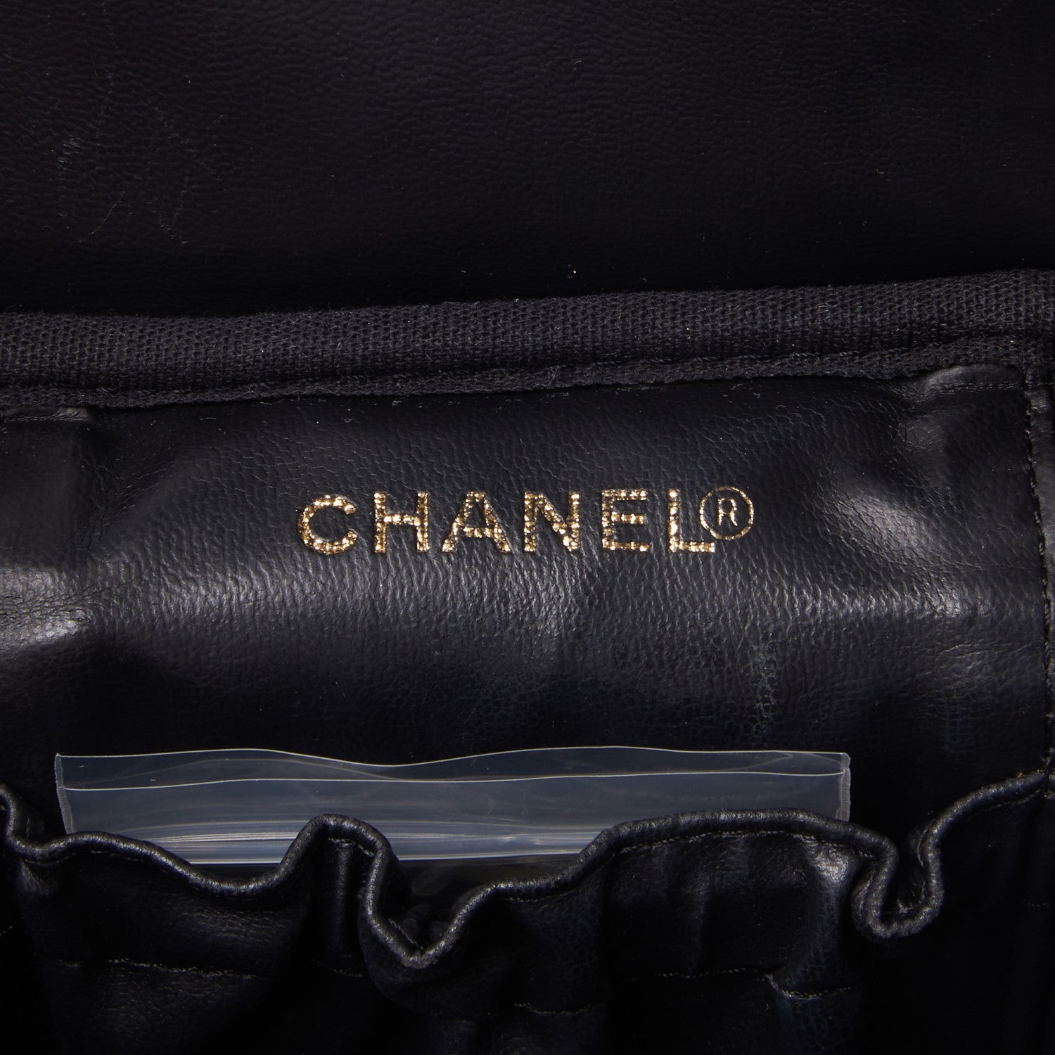 Chanel Caviar Vanity Cosmetic Case Black 7 of 9