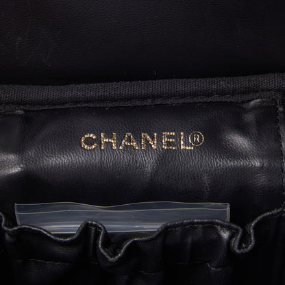 Chanel Caviar Vanity Cosmetic Case Black 7 of 9
