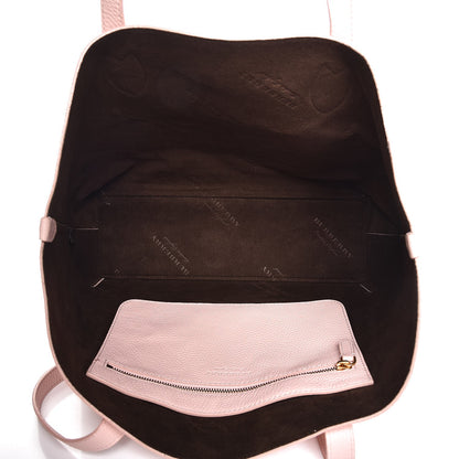 Burberry Grainy Calfskin Remington Tote Pale Ash Rose 5 of 12